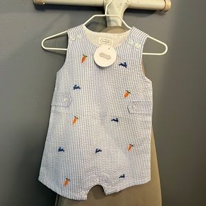 NWT Mud Pie Easter Romper